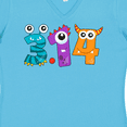 thumbnail image 4 of Inktastic Monsters Like Pi- Pi Day Numbers Women's V-Neck T-Shirt, 4 of 5