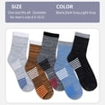thumbnail image 5 of Hehanda 3 Pairs of Professional Basketball Socks - Mid-Calf Towel Bottom Sports Socks, 5 of 6