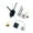 Type C, variant on Gieenan Low Noise Clock Motor Pendulum Clock Movement for Elegant Timepiece Making