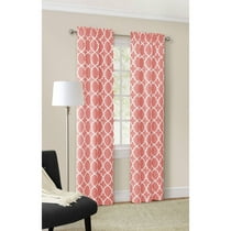 Mainstays Calix Fashion Window Curtain Panel Set Of 2 Walmart Com