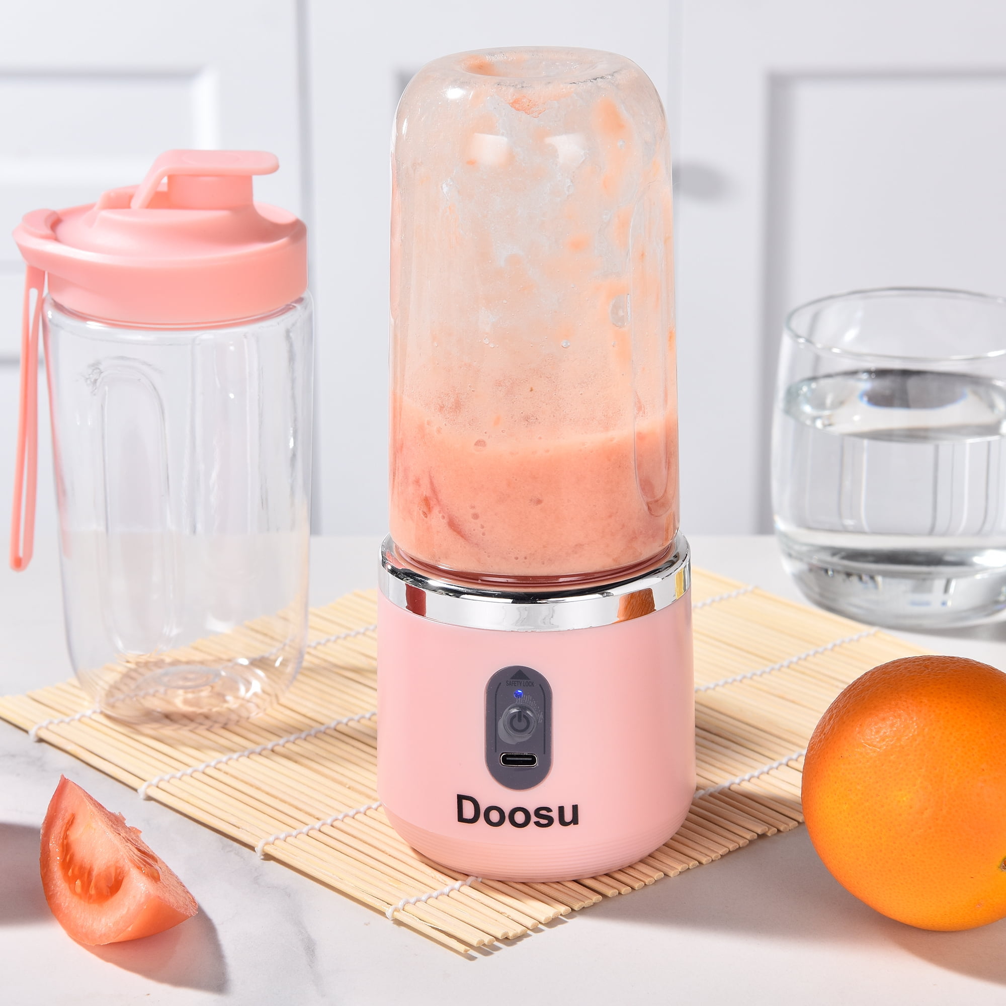 Doosu Juice Machine, Portable USB Charging Juicer Blender - Compact Design, Easy to Clean, Ideal for Smoothies and Shakes