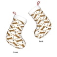 thumbnail image 3 of Naloa Leopard Print Christmas Stockings Decorations, Xmas Ornaments, DIY Personalized Farmhouse Decor for Home Family Party Tree, 3 of 7