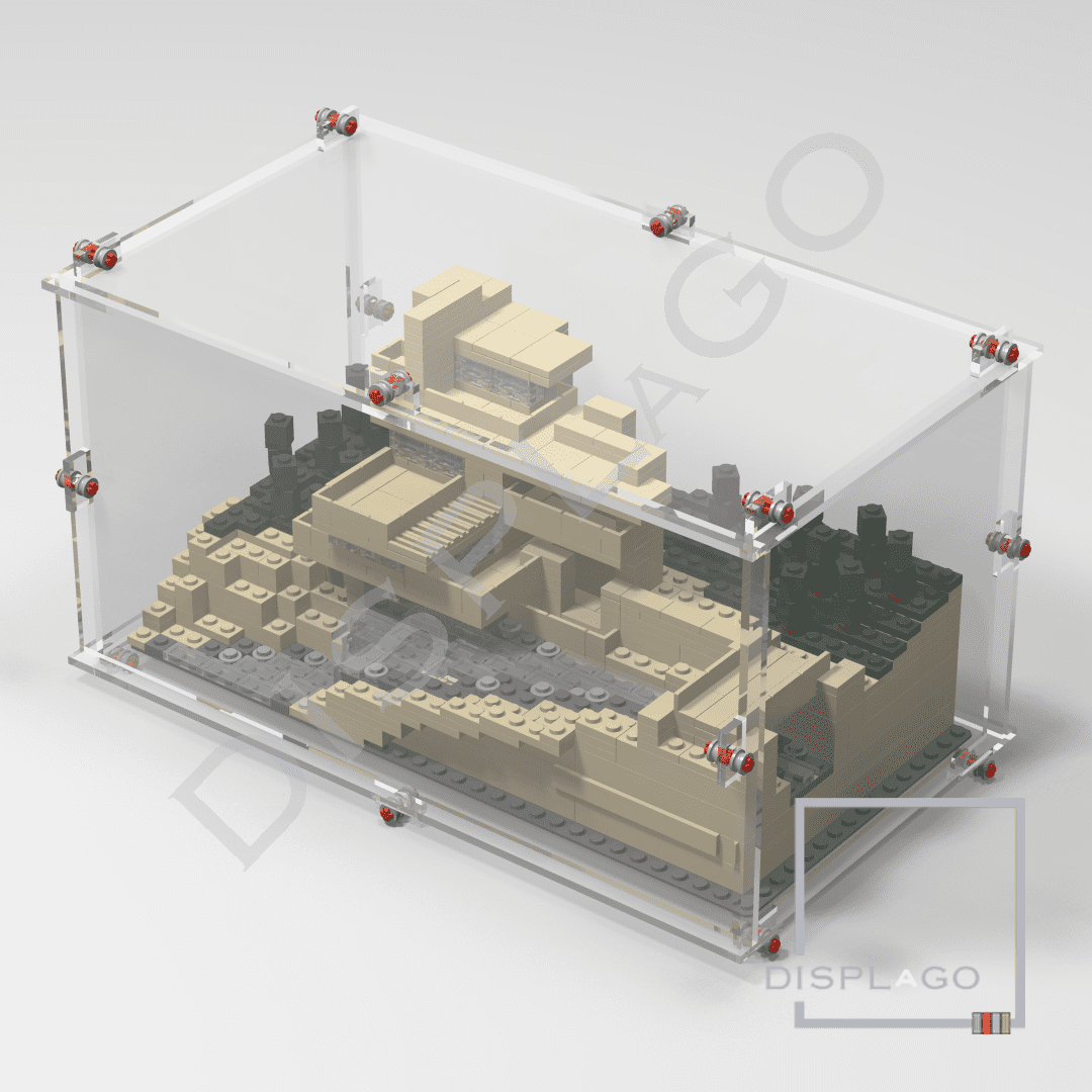 Display Case for LEGO® Architecture #21005 "Falling Water"