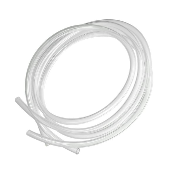 Unique Bargains 2pcs Fuel Vent Line Hose 0.2"x39" 5mm x 1m Gas Line Petrol Hose Tube Universal for ATV Dirt Bike Clear