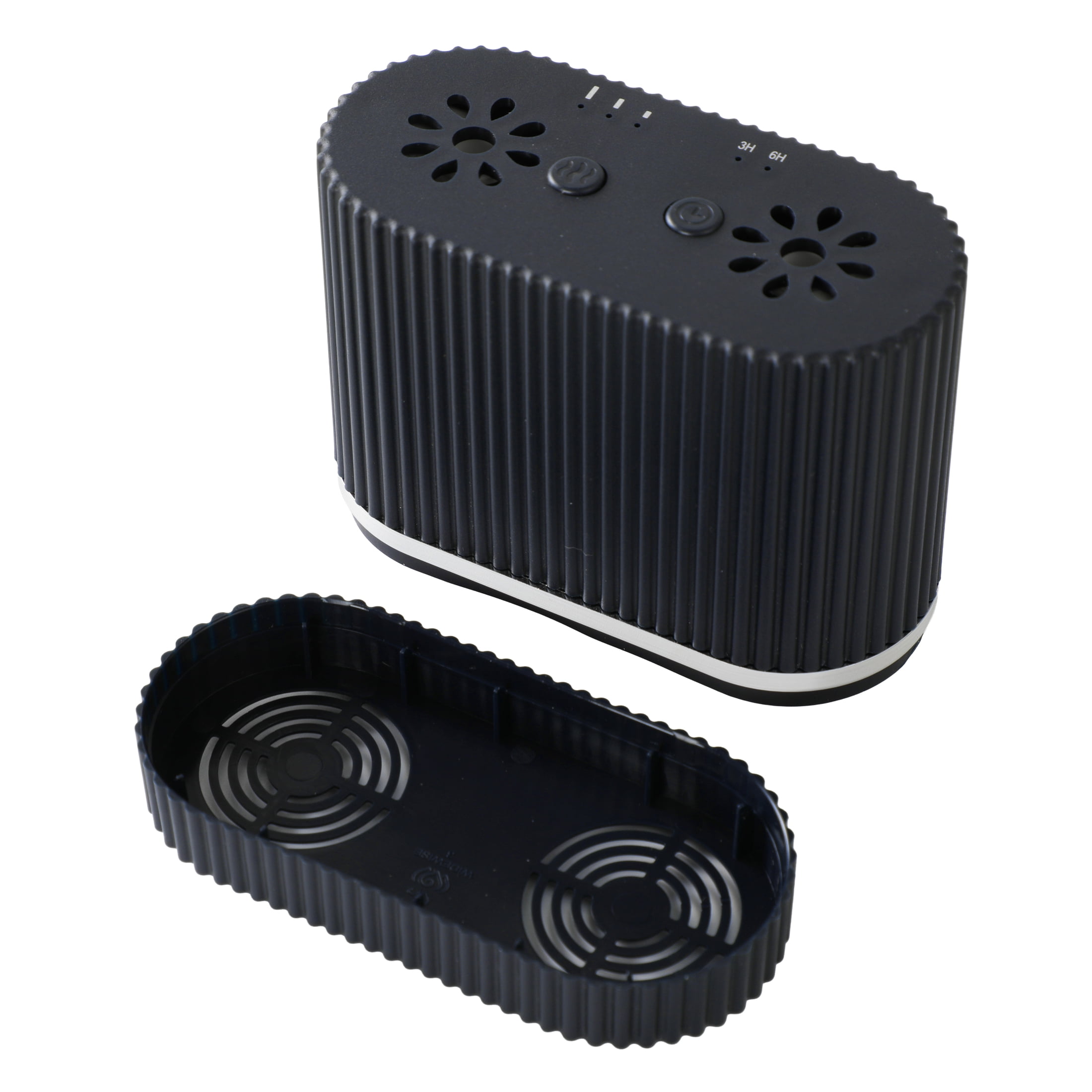 Better Homes & Gardens Aroma Accents Dual-Scent Oil Diffuser, Graystone Black