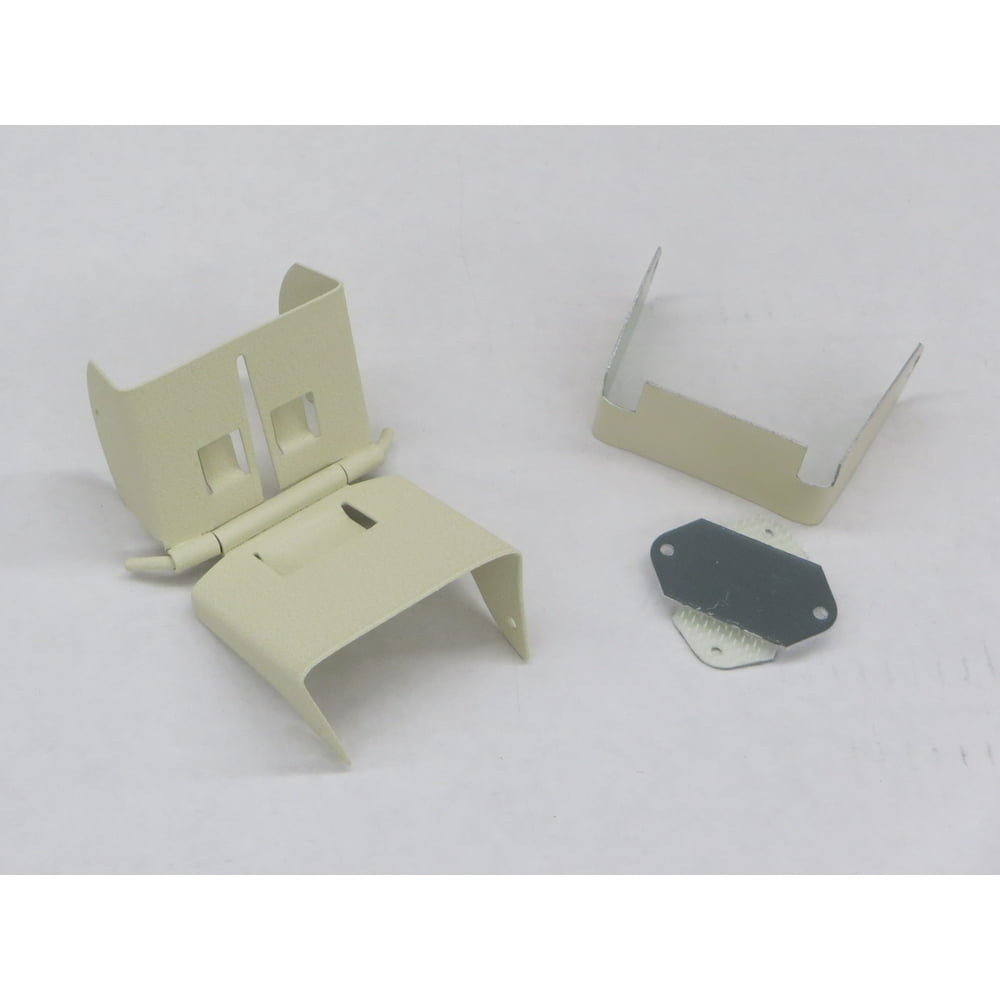 Downspout Extension FlipUp Hinge for 2x3 B Style (2X3 B, CLASSIC CREAM