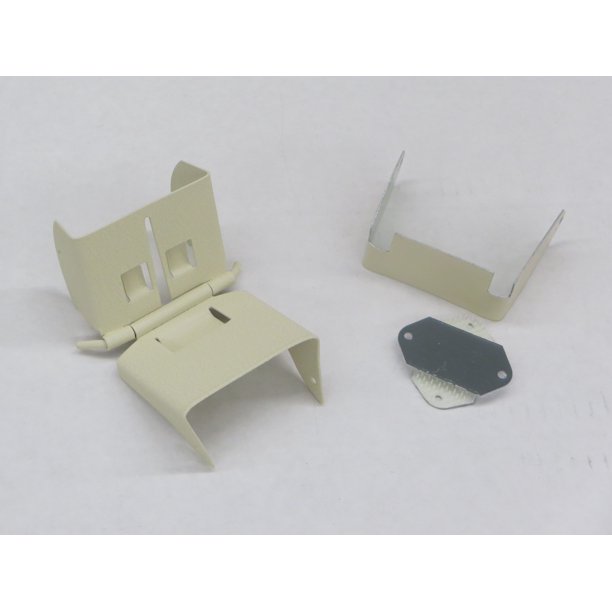 Downspout Extension FlipUp Hinge for 2x3 B Style (2X3 B, CLASSIC CREAM