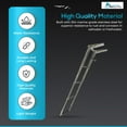 thumbnail image 3 of Marine City 4-Step Telescoping Drop Ladder with Handle  304 Stainless Steel, 45.5 Inch Extended, 15.5 Inch Stowed, 10 Inch Mounting Distance, 9" Brackets, for Swim Platforms & Transoms, 3 of 8