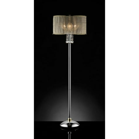 LEAF CRYSTAL FLOOR LAMP