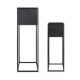 thumbnail image 5 of Kate and Laurel Palade Modern Indoor Plant Stand, Set of 2, Black, Chic Metal Indoor Planter, 5 of 7