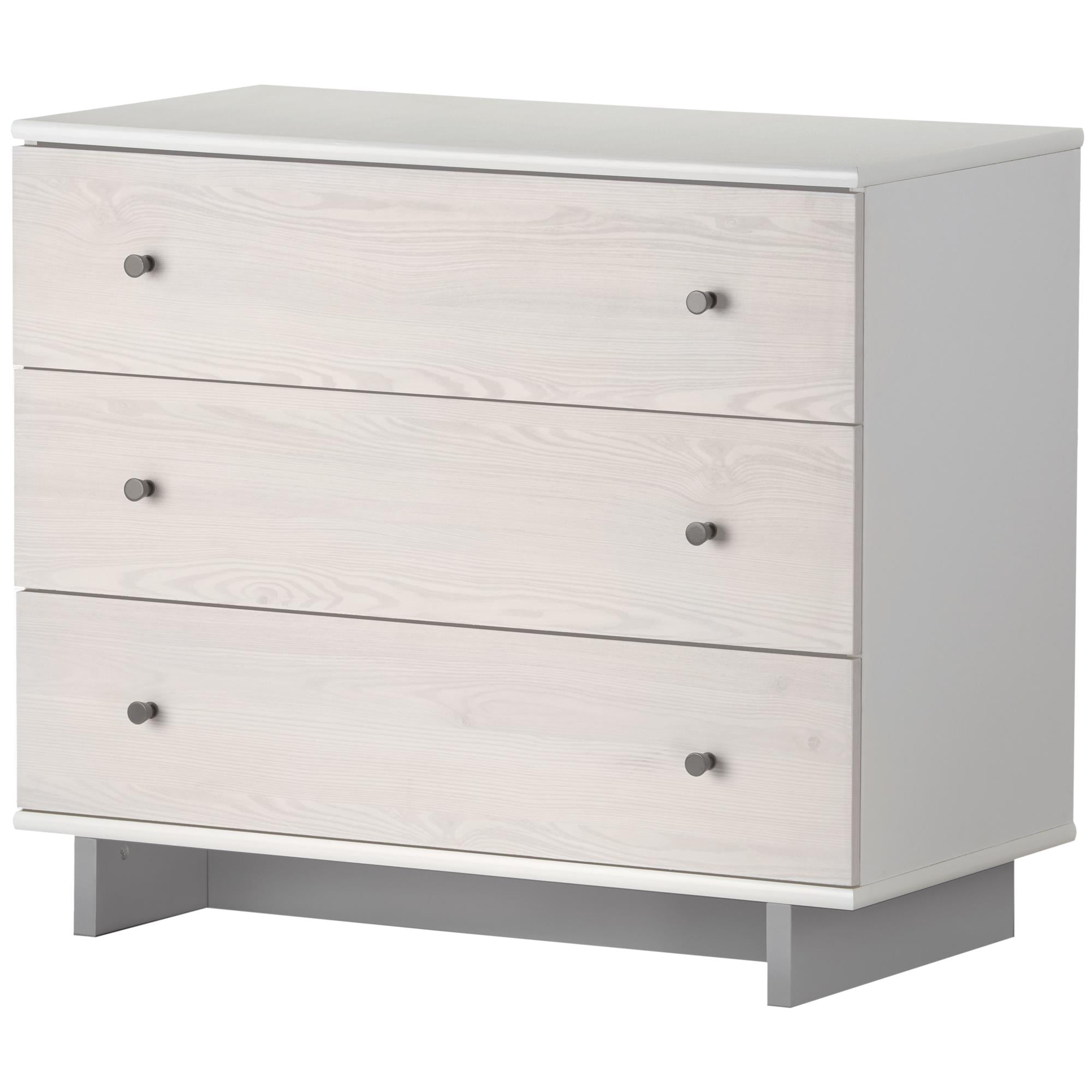Little Seeds Maple Lane Dove 3 Drawer Dresser White Walmart Com