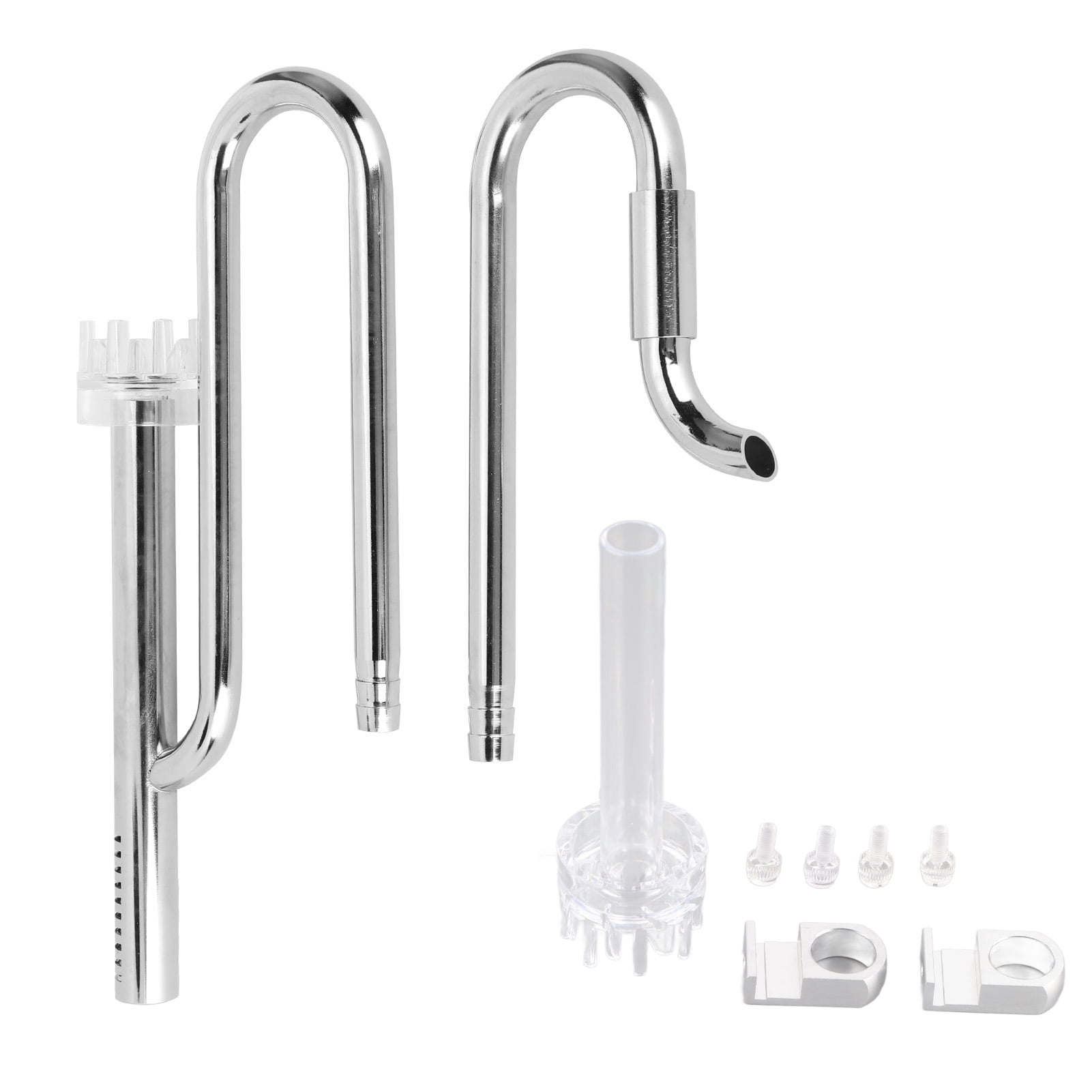 Taidda Stainless Steel Aquarium Inflow/Outflow Pipe Set With Surface Skimmer - 16mm - View #7