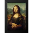 thumbnail image 2 of Da Vinci, Leonardo 13x18 Black Modern Framed Museum Art Print Titled - Mona Lisa, 2 of 5