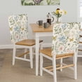thumbnail image 5 of Wildflowers Chair Back Covers, Removable Chair Covers for Dining Chairs Set of 8, Washable Chairs Slipcovers Back Seat Protector for Wedding Party 19"x20", 5 of 9