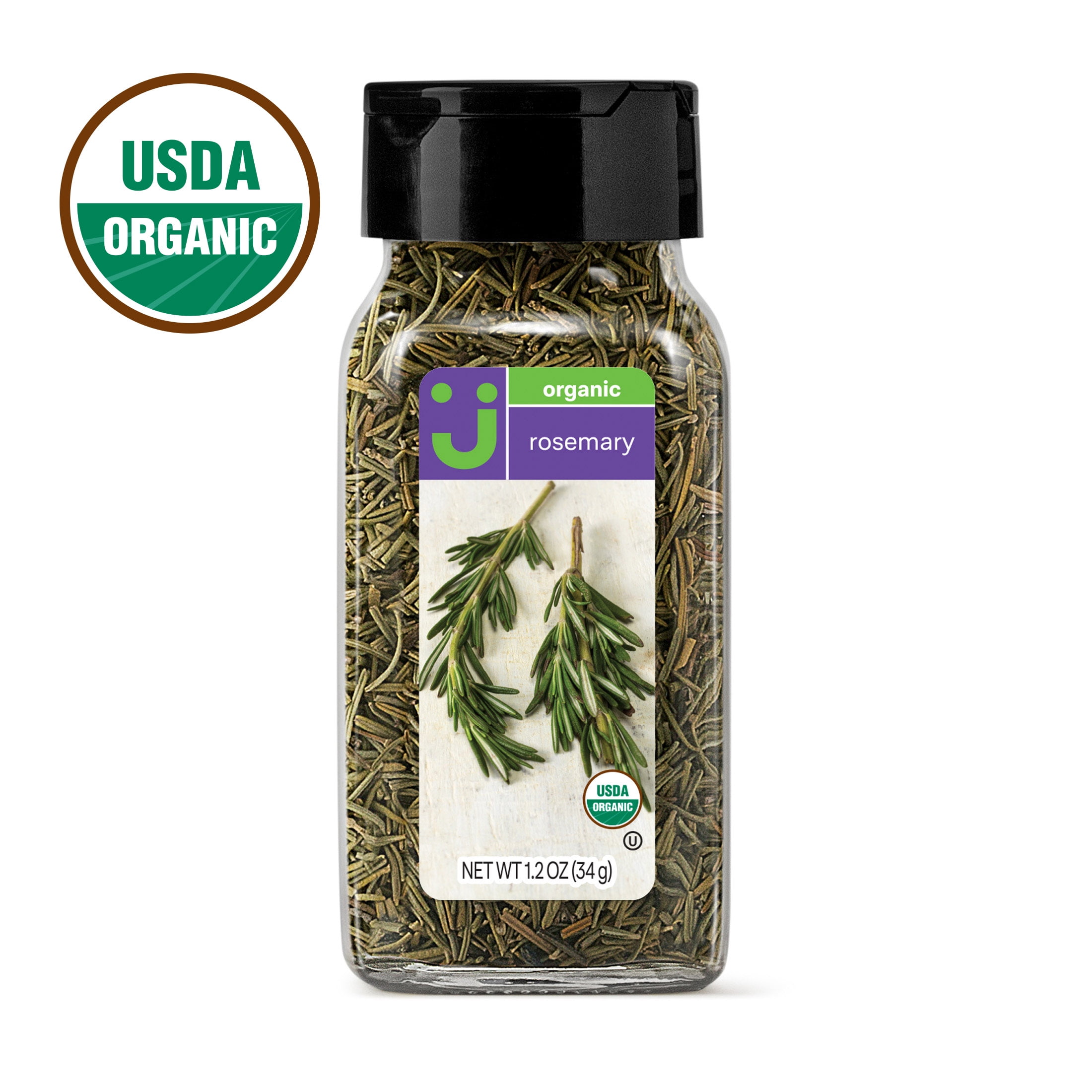 Uniquely J Organic Rosemary Seasoning, 1.2 oz