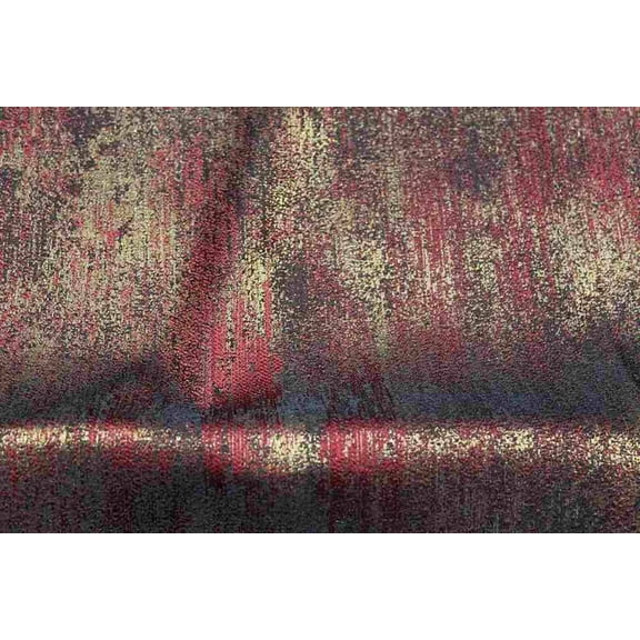 HILLS Fabric, 115 Inch. in Width, Sample 3x3 Inch / Burgundy
