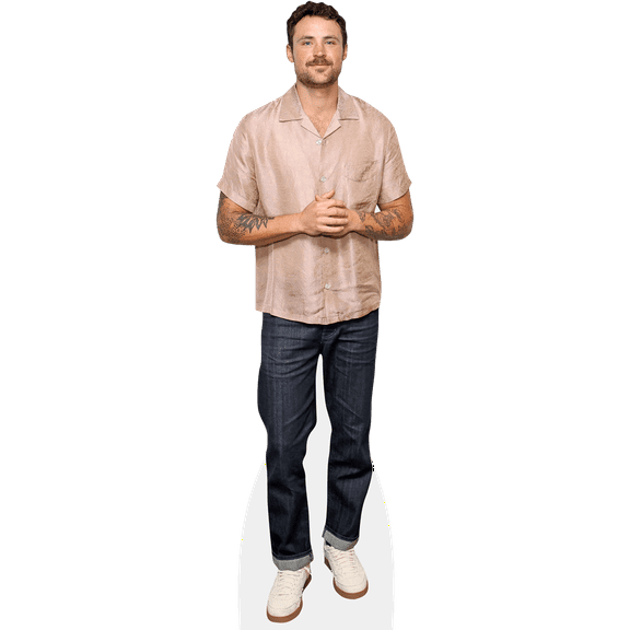 Dylan Efron (Shirt) Mini Size Cutout. Standee.