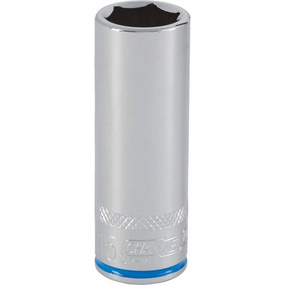 Channellock 3/8 in Drive Metric Deep Socket - Standard - 15MM