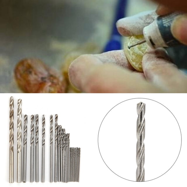 Brocas de Aleación de aluminio Jadeshay 25 piezas