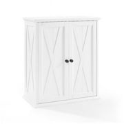Clifton Stackable Pantry, Distressed White