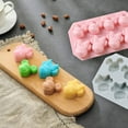 thumbnail image 4 of Silicone Candy Molds - 2PCS Silicone Baking Mold Mickey Minnie Cake Mold Silicone Molds Ice Cube Mold Chocolate Candy Mold DIY Handmade Tools, 4 of 7