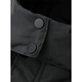 thumbnail image 4 of KVE Men's Hooded Winter Coat Warm Puffer Jacket Thicken Quilted Jacket Dark Grey XX-Large, 4 of 9