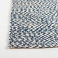thumbnail image 4 of SAFAVIEH Natural Fiber Lars Solid Area Rug, Blue/Ivory, 8' x 8' Square, 4 of 12