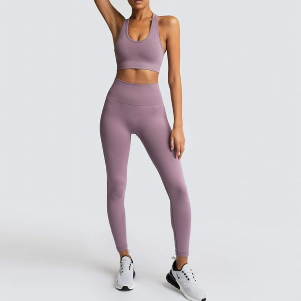 Easter Deals! Yoga Pants Workout Sets For Women Women'S Fitness Sports  Stretch High Waist Skinny Sexy Yoga Pants With Pockets 
