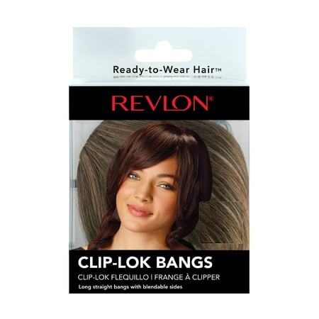 Revlon Clip Lok Bangs, Frosted