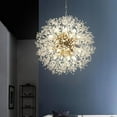 thumbnail image 3 of Modern Chrome Crystal Chandeliers, Chandelier Light Fixture Pendant Lighting for Dining Room,Living Room,Bedroom,Kitchen,Restaurant , White Light, 3 of 7