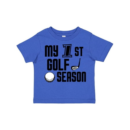 

Inktastic My 1st Golf Season Gift Toddler Boy Girl T-Shirt