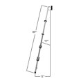 thumbnail image 4 of Quick Products 0149.1472 QP-LA-460S RV Bunk Ladder - Silver - 60 in., 4 of 4