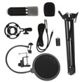 thumbnail image 1 of 700 Capacitance Microphone Online Karaoke Live Recording Microphone for Phone Computer, 1 of 4