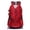 Red, variant on Traveling Men Women Leisure Zipper Cycling Hiking Backpack Breathable Travel Backpack Lightweight