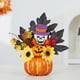 thumbnail image 4 of Decoración de Calabaza de Halloween: Centro de Mesa de Acción de Gracias de Plástico de 28 Cm con Hojas y Bayas para El Hogar, La Sala o La Fiesta., 4 of 6