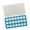 Blue, variant on Bead Sorting Pad Stackable Bead Organizer Mat Arts and Crafts Tray with Sponge Surface for Beginners and Hobbyists