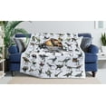 thumbnail image 2 of Dinosaur Blanket for Boys Teens - Jurassic Dino Kids Sofa Bed Plush Blanket, Soft Flannel Throw Dinosaur Room Decor Toys Gifts 50x60 Inches, 2 of 6