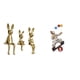 thumbnail image 1 of Colección de figuras y estatuas de payasos y conejitos para mesa, centro de mesa, vitrina, estantería, comedor o como regalo., 1 of 8