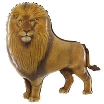 36 inch Lion Foil Mylar Balloon - Party Supplies Decorations