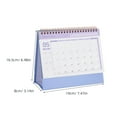 thumbnail image 6 of OFFIGAM Lavender 2026 Small Desk Calendar Foldable Standing Desktop Monthly Planner, 6 of 7