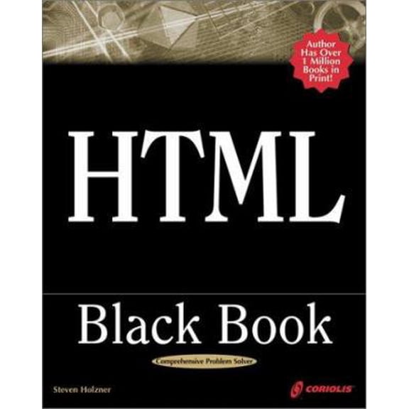 Pre-Owned HTML Black Book: The Programmer's Complete HTML Reference Book (Paperback) 1576106179 9781576106174