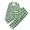 p-114Green417, variant on CAIVO Children Christmas Printed Button Down Lapel Long Sleeve Tops And Pants 2 Piece Pajama Sets Loungewear