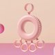 thumbnail image 1 of Stripches de agarre de mano Equipo de entrenamiento de la mano anti -Slip Facinete de agarre de silicona flexible para mujeres adultos mayores rosa, 1 of 8