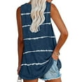 thumbnail image 3 of Womens Workout Yoga Sports Tank Top Loose V-Neck Casual Sleeveless Shirts, 3 of 3