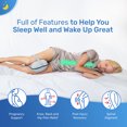 thumbnail image 2 of Derila Orthopedic Memory Foam Knee Pillow for Side Sleepers, Pain Relief and Support, 2 of 8