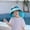 Light Blue, variant on Gzbliryd Toddler Summer Hat Funny Hats Summer Upf 50 Travel Hat for Boys for Swim Beach (Pink,2-6)
