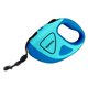 thumbnail image 1 of Correa retráctil resistente para perros de 3 m/4,8 m con luz nocturna LED. Blue_10ft, 1 of 9