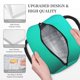 thumbnail image 3 of Fotbe Turquoise Light Blue Bolsa de Almuerzo con Estampado, Lonchera Aislada, Contenedor de Comida Reutilizable Tipo Cooler a Prueba de Fugas, 3 of 6