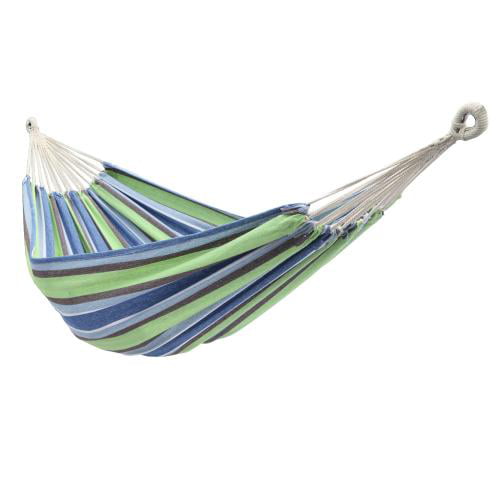 Carabiners Tropical Outdoor Camping with Compression Bag 98 x 59 Inches 475 lbs Capacity for Terrace Balcony Garden SUNCREAT Double Hammock Tree Straps