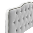 thumbnail image 4 of Modway Sophia Tufted Performance Velvet Twin Headboard in Light Gray, 4 of 7